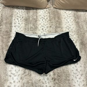 Women’s size Large black Nike running shorts